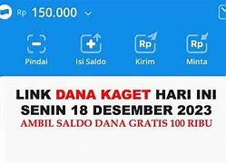 Link Dana Kaget Hari Ini 30 Desember 2023